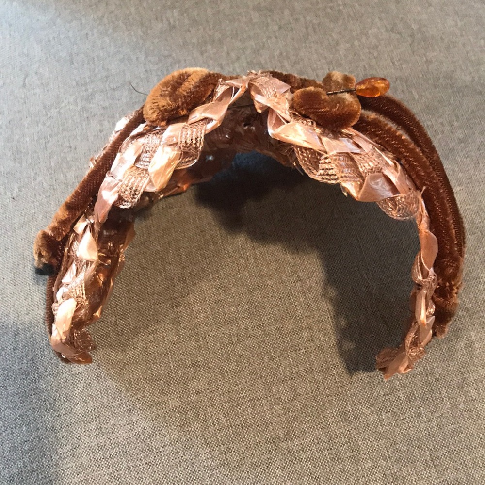 Vintage hat with pin